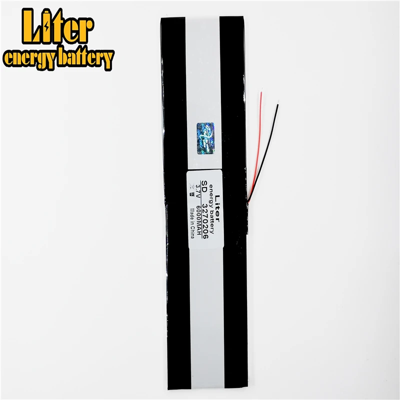 gran capacidad 3270206   Batería de tableta de 3,7 V, 6000mah, cada marca, baterías de litio recargables universales para tableta