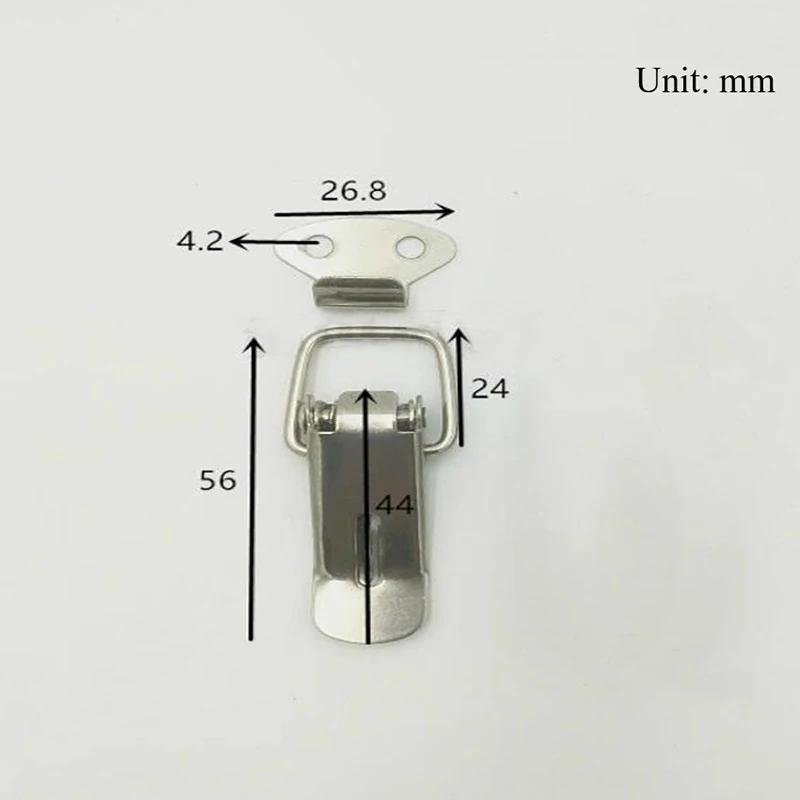 Spring Loaded Lock for Cabinet Case Spring Loaded Catch Toggle Hasp Wooden Box Lock Furniture Hardware