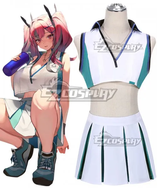 

Azur Lane Bremerton Scorching-Hot Training Adult Women Outfits Sportwear Skirt Halloween For Women Cosplay Costume E001