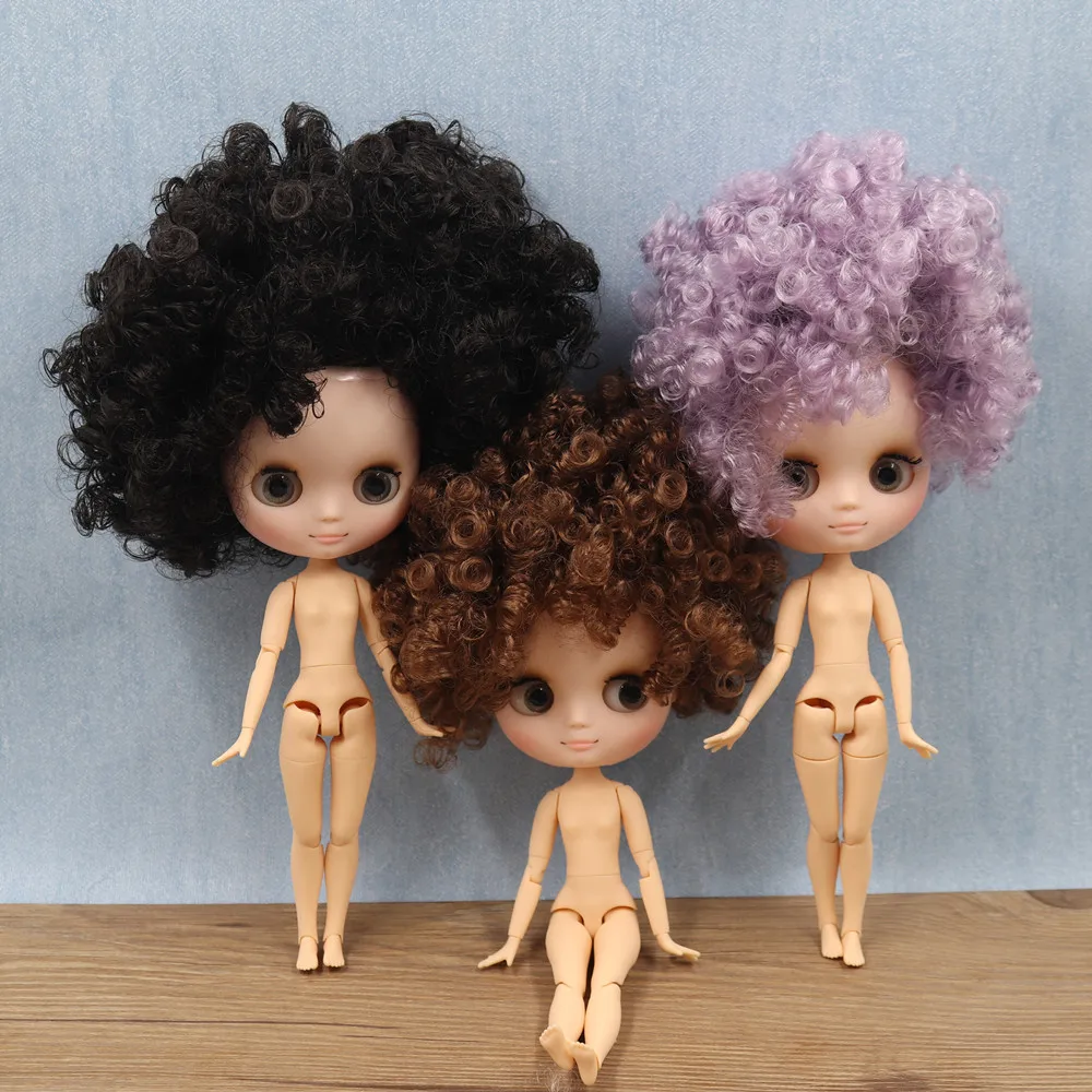 ICY DBS Middie Blyth doll Afro hair Matte face 1/8 BJD anime girl