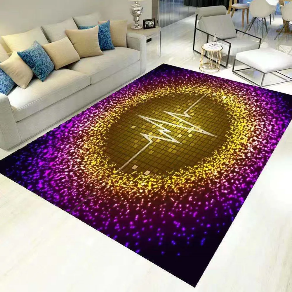 

Colour 3D Geometric Anti-slip Carpets for Living Room Indoor Decor Large Area Rug Home Bedroom Bedside Bay Window Sofa Floor Mat