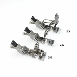 Rubber band presser foot 747 EX 757 overlock sewing machine adjustable rubber band elastic band protective clothing cover