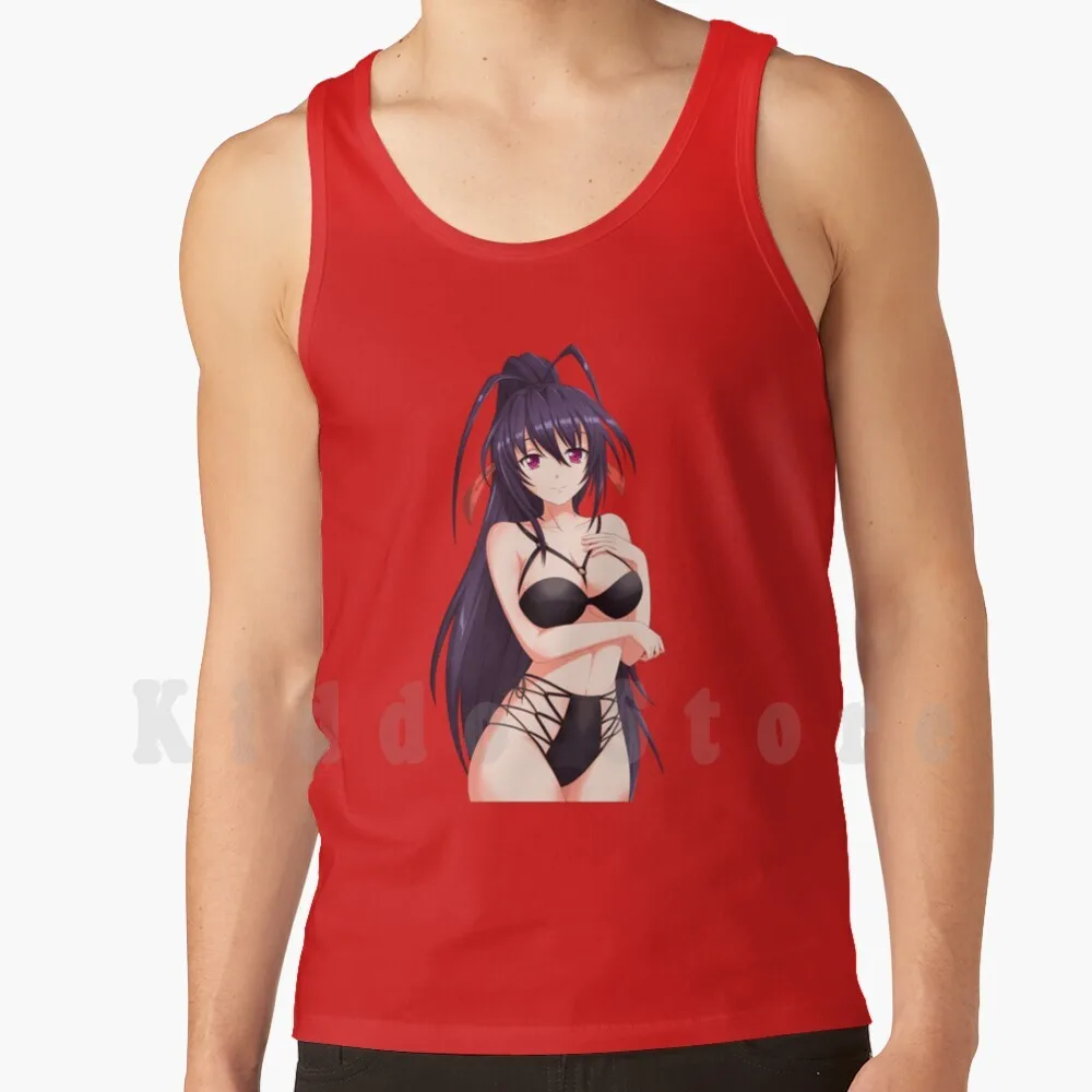 Himejima Akeno Bra Boobs ( High School Dxd Lewd ) ? Tank Tops Vest Sleeveless Akeno Rias Gremory Highschool Dxd High