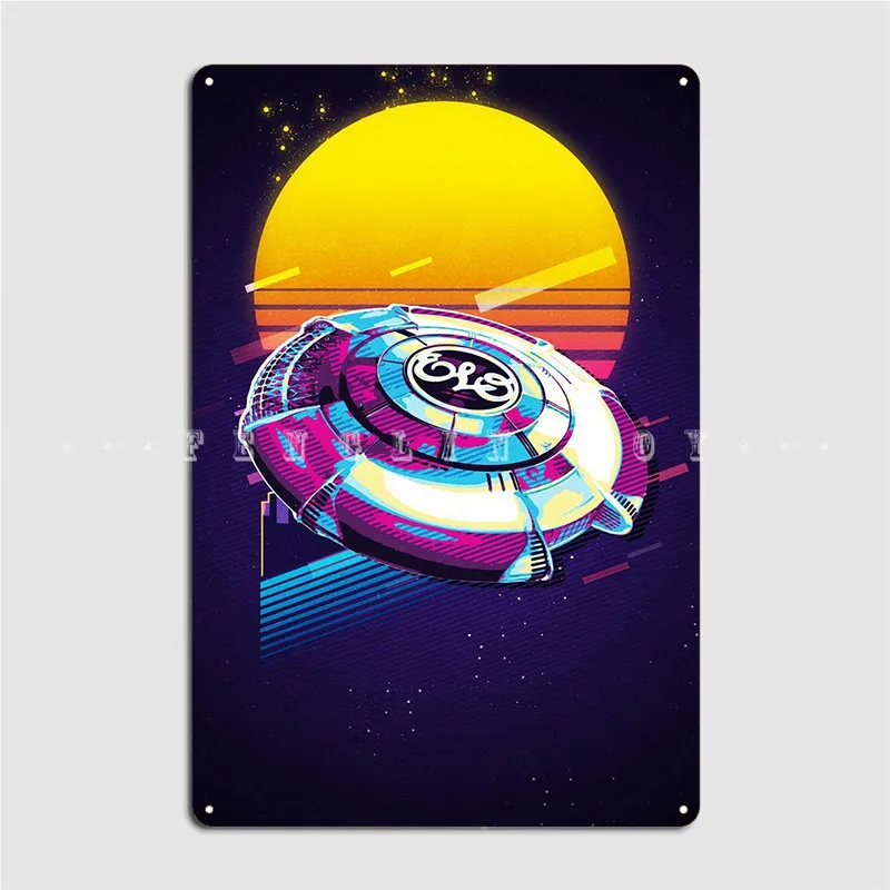 Electric Light Orchestra 1 Metal Sign Wall Mural Wall Wall Decor Printing Tin Sign Poster