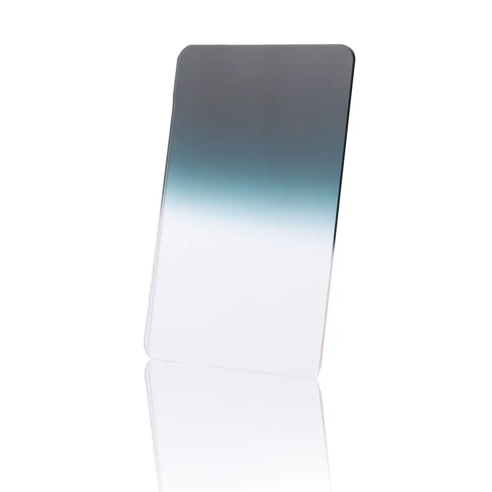 "X 6" 100X150Mm Từ Từ Màu Sắc Xanh Lọc Vuông Cho Cokin Z Lee Hitech Giá Đỡ