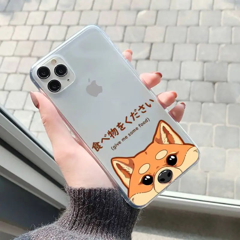 Japan Ins Shiba Inu Akita Dog Cute Cartoon Phone Case for iphone 13 11 12 pro XS MAX 8 7 6 6S Plus X 5S SE 2020 XR case