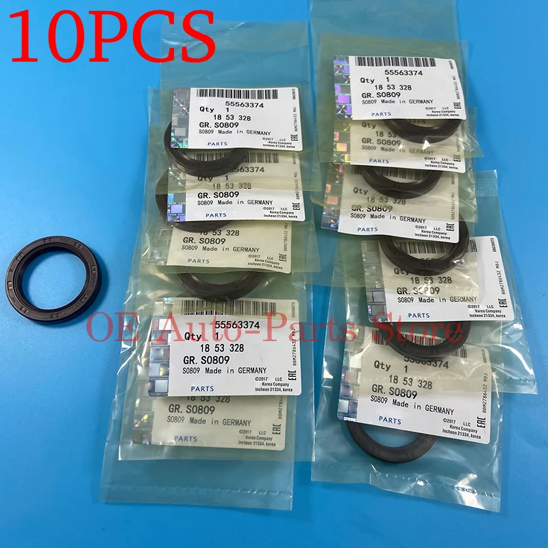 

10PCS Engine Camshaft Seal 55563374 For Chevrolet Cruze 1.6 2009-2014 Captiva Epica Cadillac CTS Buick Excelle Opel