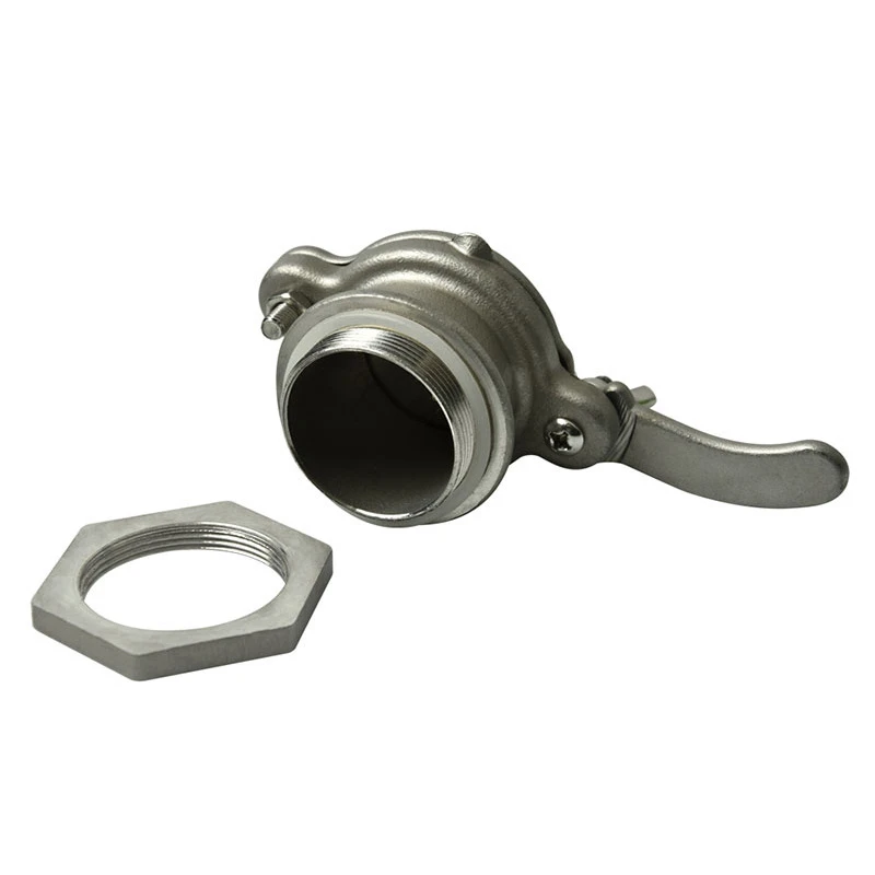 304 Stainless Steel Honey Gate 4CM Inner Diameter Honey Valve Beekeeping Honey Extractor Gate
