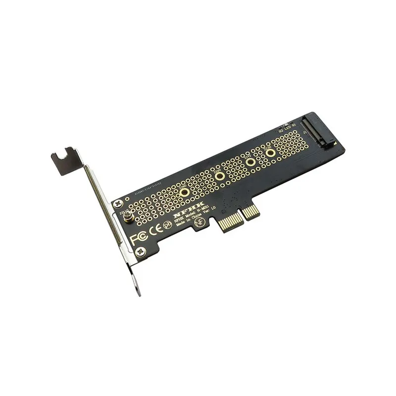 Half-height bracket XM1441 SM963 PM963 PM953 905P SSD to PCIe x1 adapter card