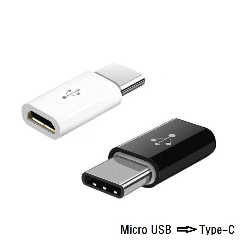 Exquisite Small Micro Usb Male To Type-c Female Microusb To Type C Convenient General Converter Adapter for Huawei Samsung