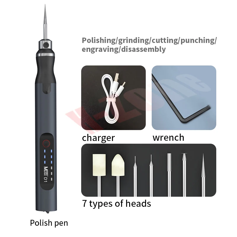 

MaAnt D1 Intelligent Charging Grinding Pen Polishing Grinding Cutting Drilling Carving Disassembly Face Lattice Cutting Tools