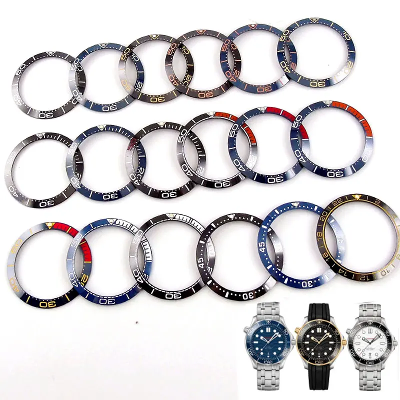 38mm Ceramic Watch Bezel Insert Watch Parts Replacement Spare Parts