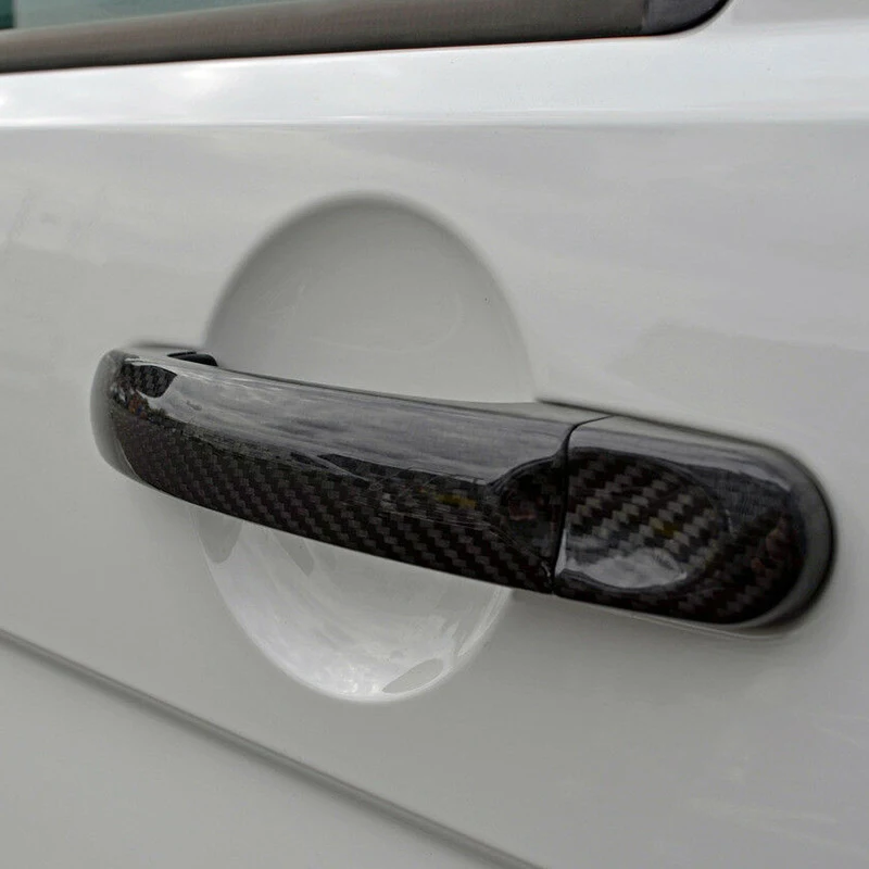 For 2003-2015 Volkswagen Transporter Multivan T5 T6 car 2/4 door handle cover,carbon fiber pattern cover trim