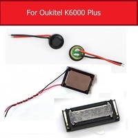 Loud Speaker Ringer Buzzer For Oukitel K6000 Plus K6000 + Earpiece Speaker Mic Microphone Flex Ribbon Cable Replacement Parts