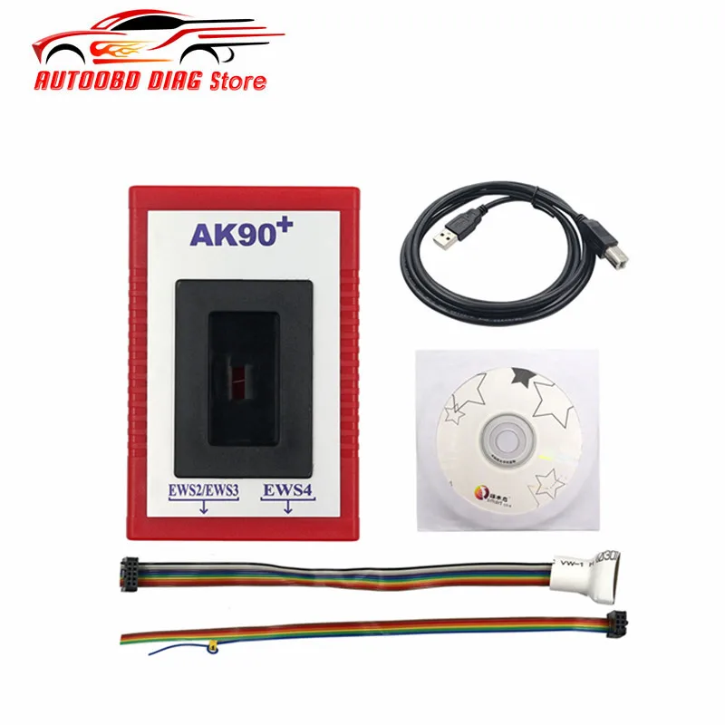 For BMW AK90+ AK90 Auto Key Programmer For BMW EWS Newest Version V3.19 Free Shipping