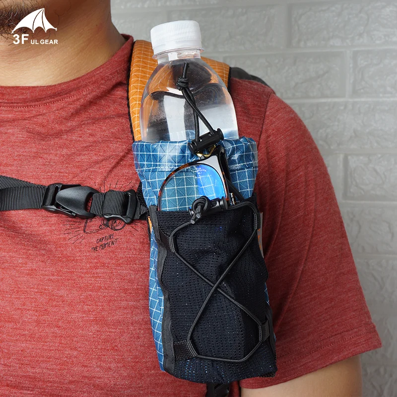 Mochila 3F UL GEAR para acampar al aire libre, bolso de brazo, cartera Molle de escalada, monedero, funda de teléfono para botella de agua, bolsa de almacenamiento