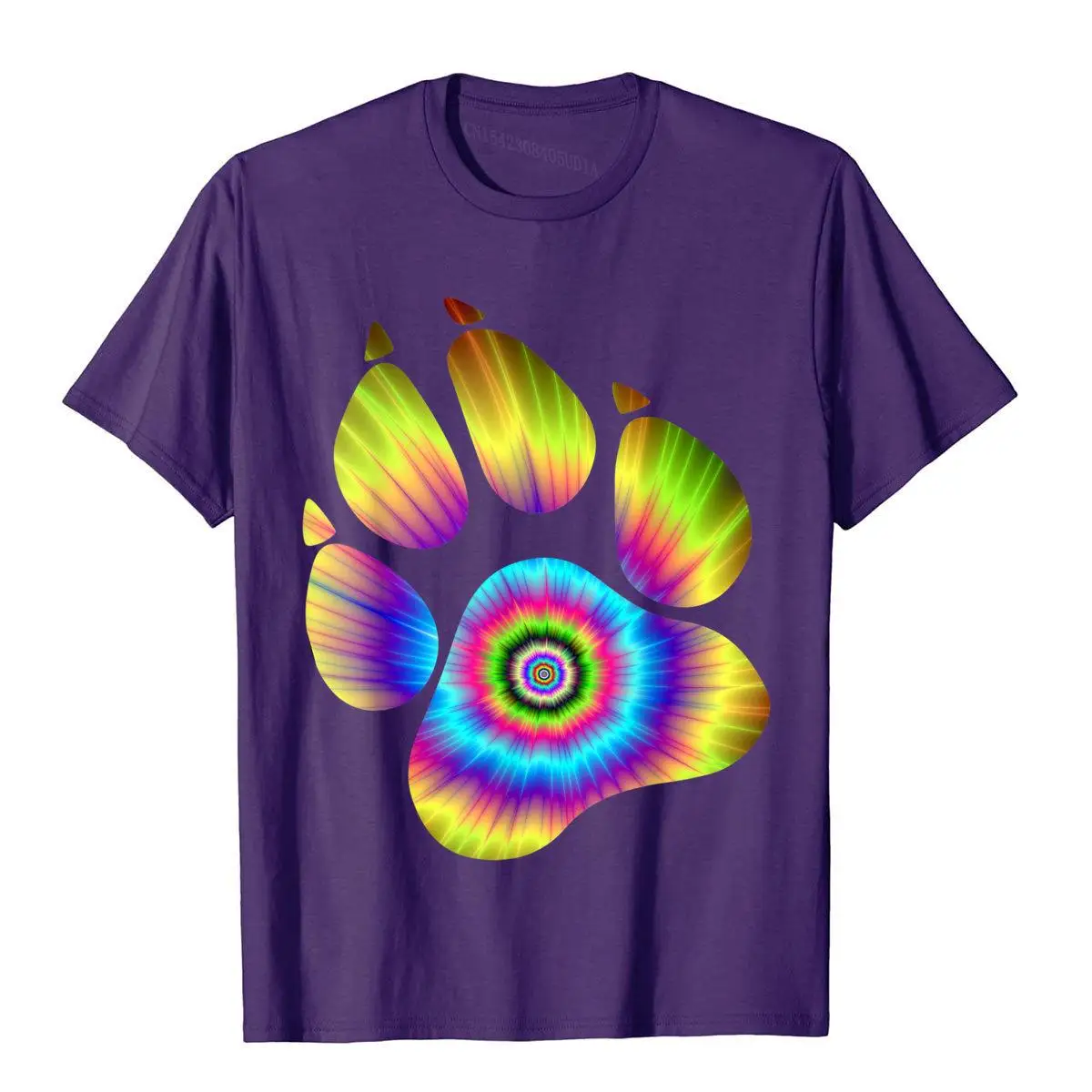 Рисунок 2 - Рубашка с принтом лап кошки собаки