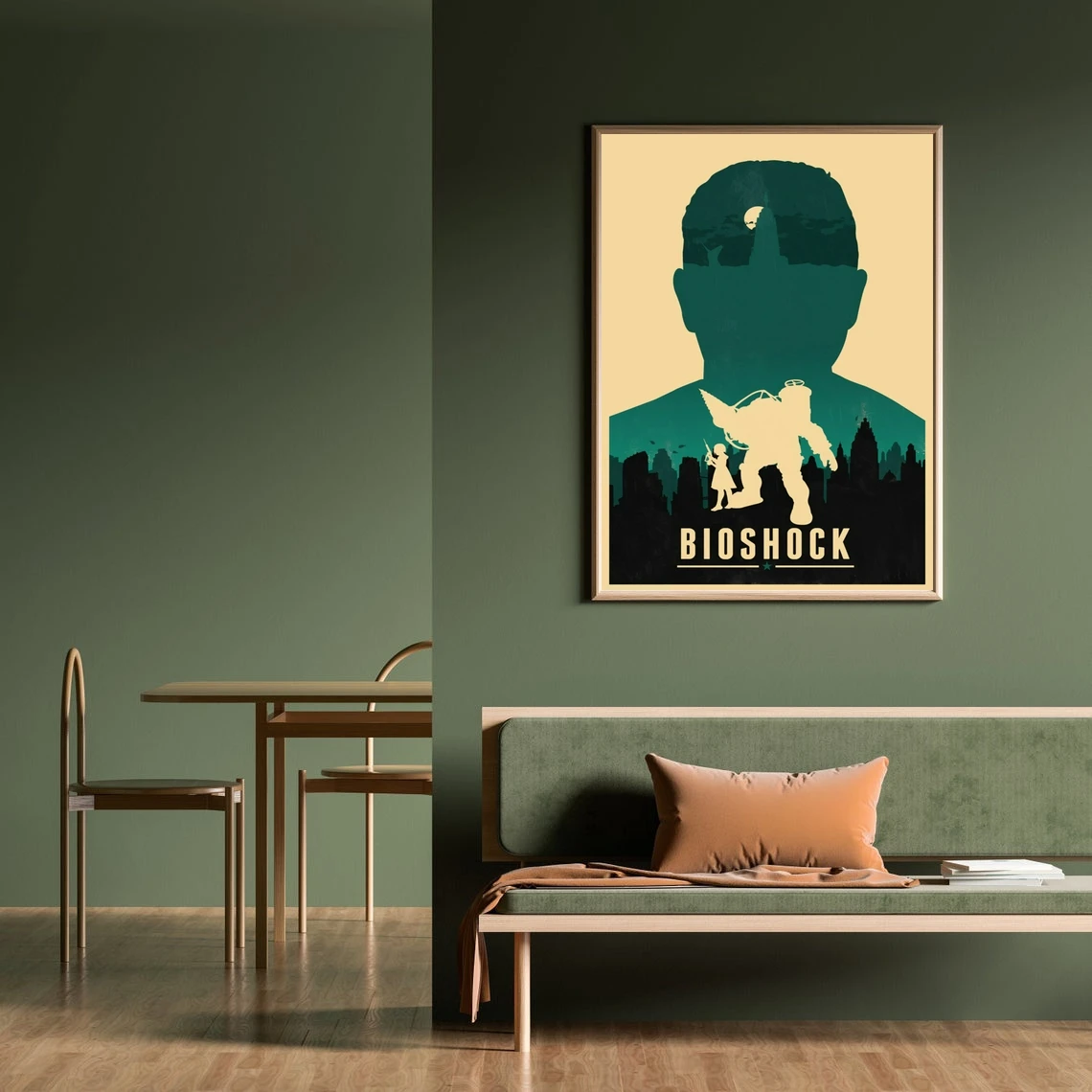 Bioshock Game Poster Home Wall Painting Decoration (No Frame)