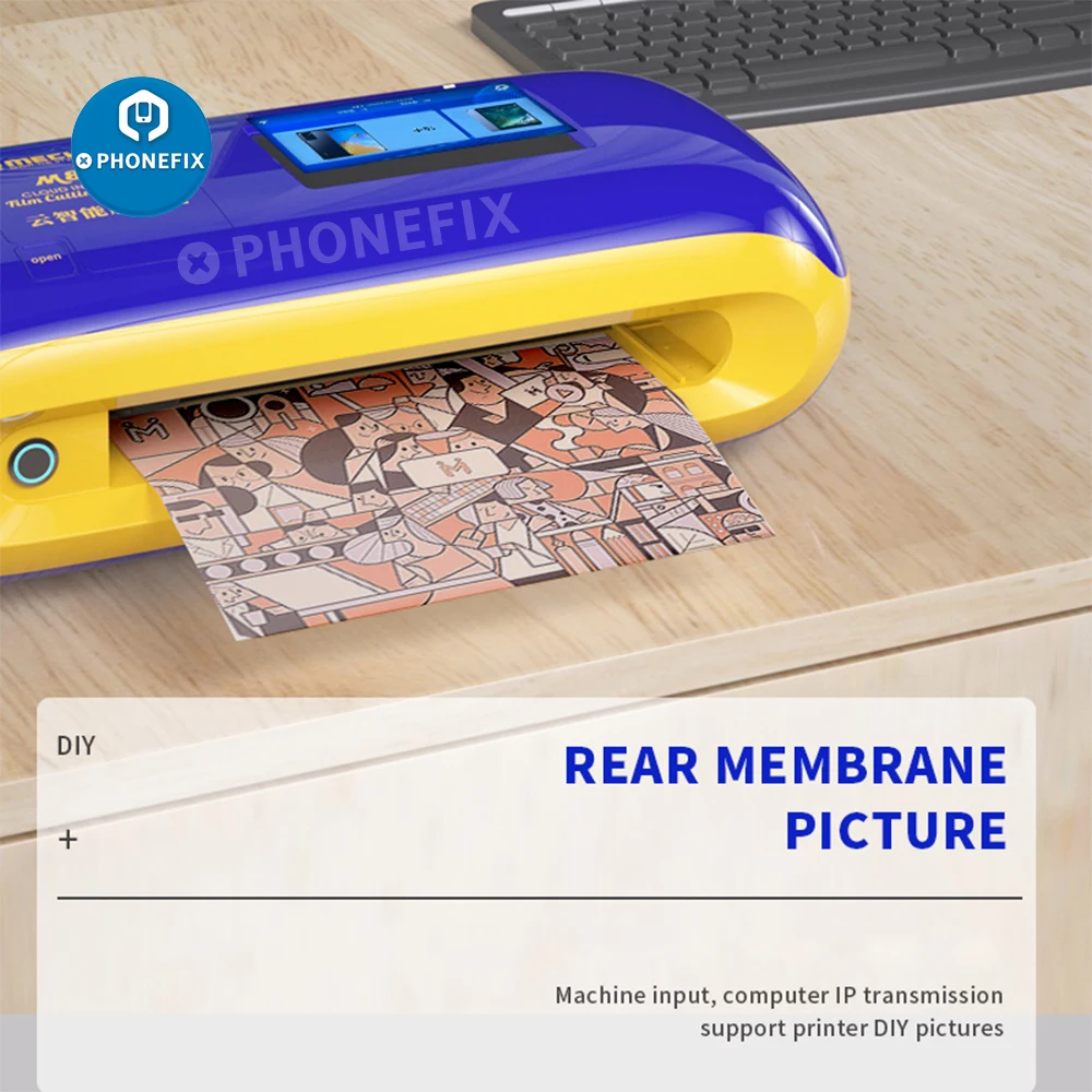 ช่าง M860 Plotter ฟิล์มตัดยืดหยุ่น Hydrogel ฟิล์มสำหรับ Pad โทรศัพท์นาฬิกาหน้าจอป้องกันฟิล์มตัด