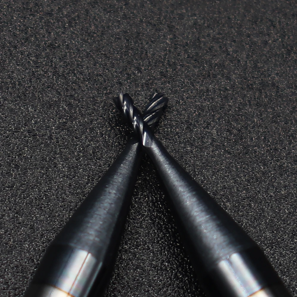 1mm endmills 4 flauta hrc50 carboneto fresa de extremidade máquina aço tungstênio cnc fresa fresa fresa fresa ferramentas de corte
