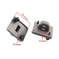 1Pcs For Chery QQ6, QQ3, QQMe, A1, M1, M5, Plastic Fasteners Engine Cover SupportRod Base Clamp Clip