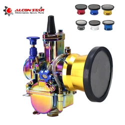 Alconstar- Motorcycle PWK 21/24/26/28/30/32/34MM Carburedor Carb For Honda Yamaha Suzuki Kawasaki 70cc-350cc GY6 ATV Scooter