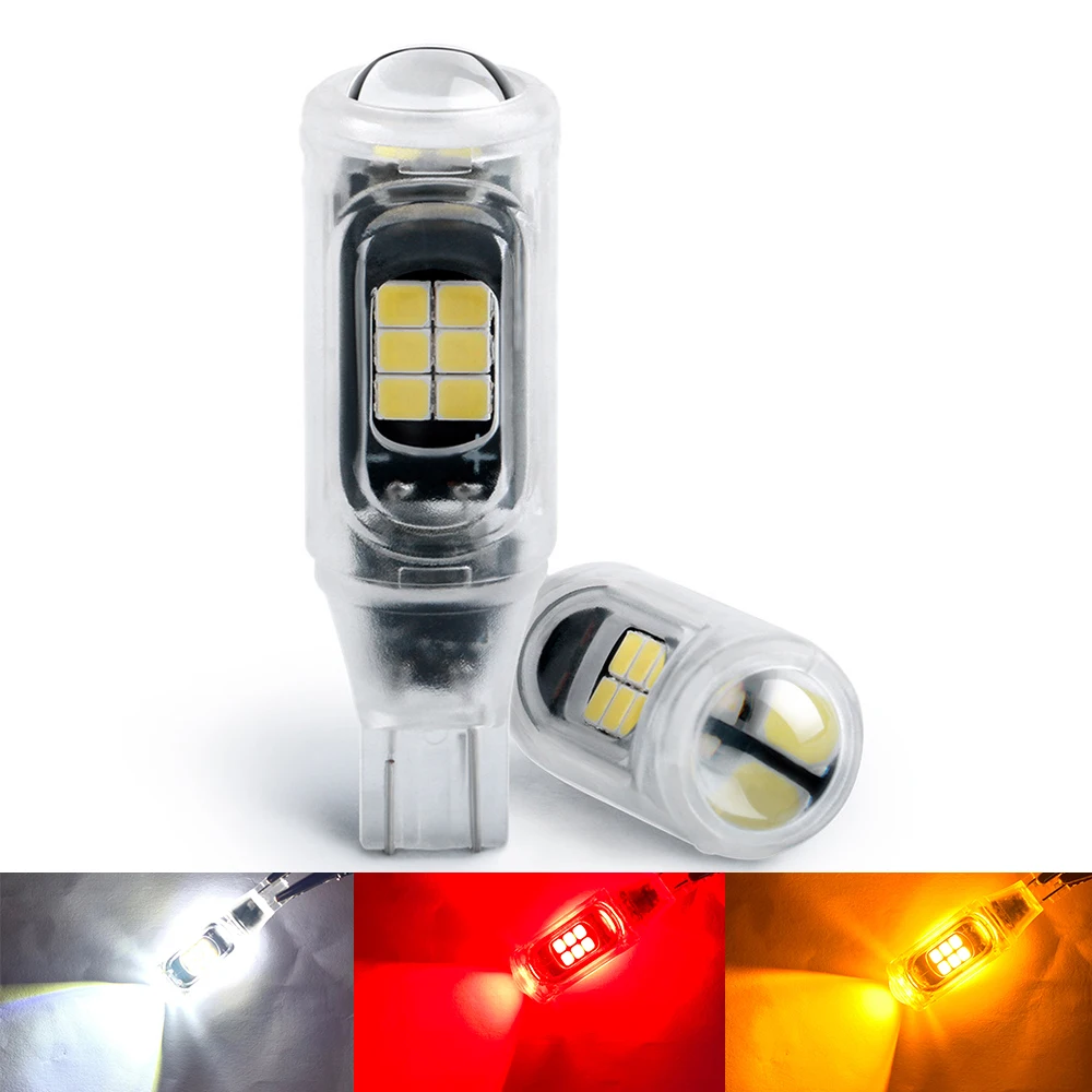 2pcs Canbus T15 T16 Led 921 W16W Bulb Car Backup Reverse Lights 1500lm for Hyundai Santa Fe Getz I20 Sonata Ix25 I40 I10 Coupe