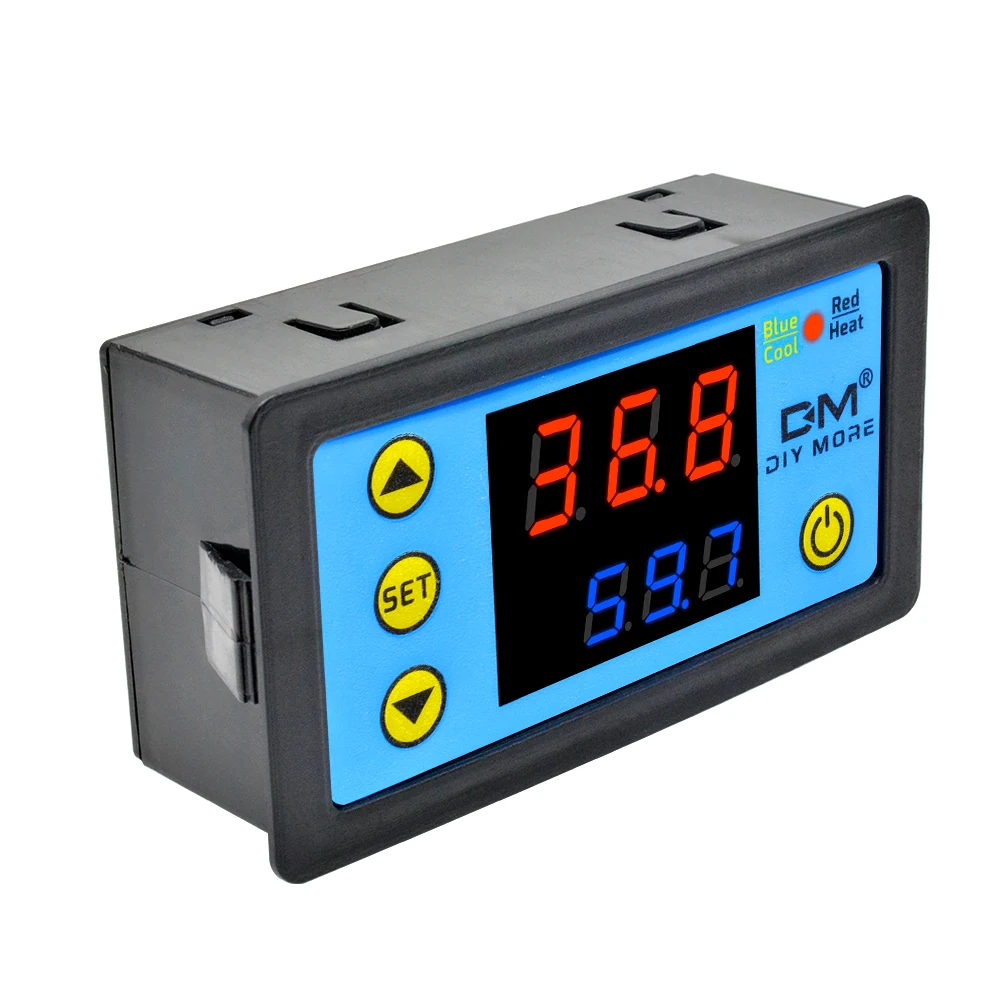 W3231 Temperature Controller DC12V 24V AC110V 220V Digital Thermostat Thermoregulator for Incubator Box Temperature Meter Test