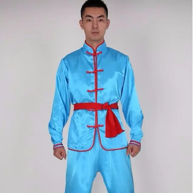 Kungfu Clothing Wushu Suit Chinese Traditional Costume for Adult Men Women Tai Chi Uniform Mascot Arts Performance Exercise