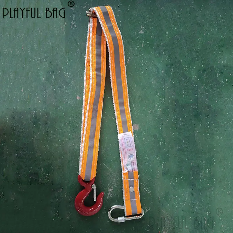 

PB Playful bag1.5/45/1500mm Hook lock belt sling mine safety sling Durable anti rewinding Outdoor safety belt for work ZL84