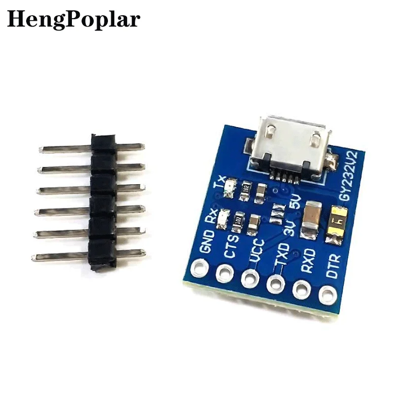 USB zu TTL FT232RL Kommunikationsmodul Flash-Board GY232V2 MICRO FT232RL USB
