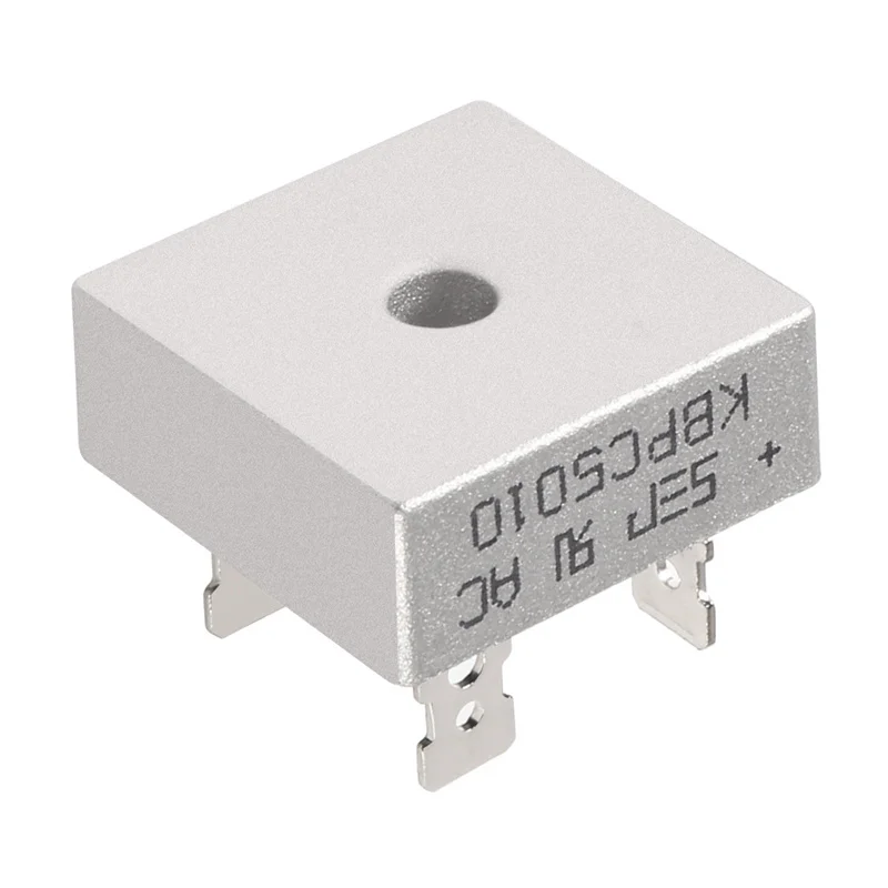 Diodo rectificador de puente KBPC5010 50A 1000V, circuito integrado Original, monofásico, 12 unids/lote