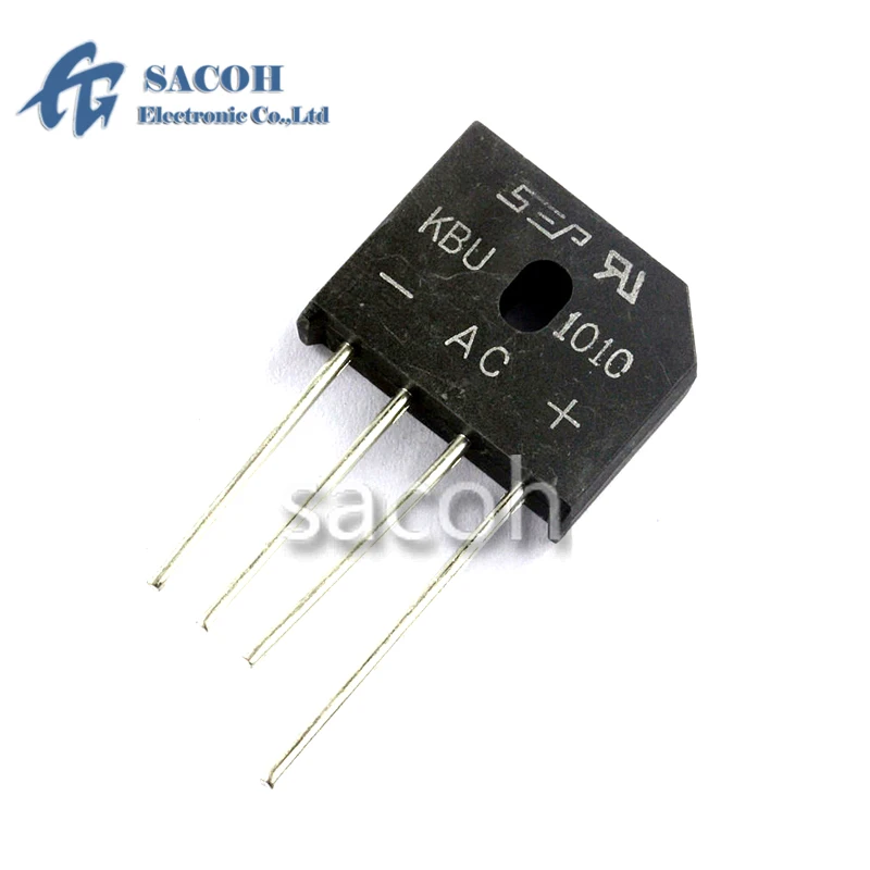 

New Original 10Pcs/Lot KBU1010 KBU1010G OR KBU1510 OR KBU2510 OR KBU810 OR KBU610 DIP-4 10A 1000V Bridge Rectifier