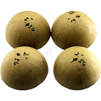 불꽃놀이 폭죽 폭탄 경례용 원형 공, 디스플레이 쉘 재료, 종이 반구 케이싱 커버, 50 개, 2 인치 