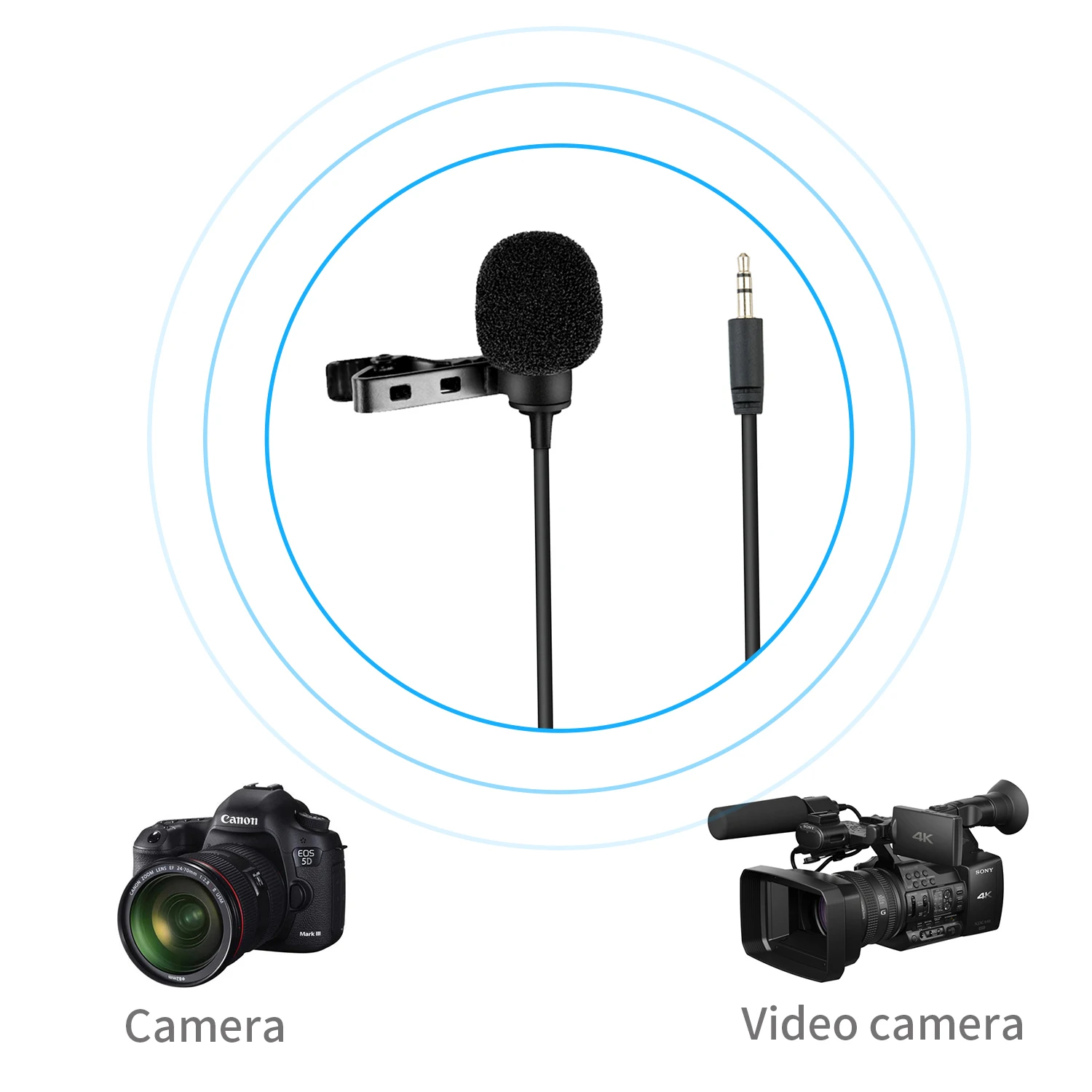 Saramonic SR-XMS2 широковещательный качественный стерео петличный микрофон с цифровым зеркальным фотоаппаратом, видеорегистратором, Saramonic устройствами