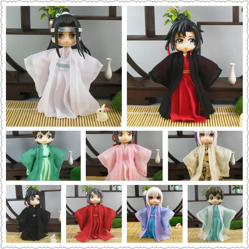 ob11 doll clothes BJD children's toys doll house two-dimensional blue forget machine Wei Wuxian action doll accessories