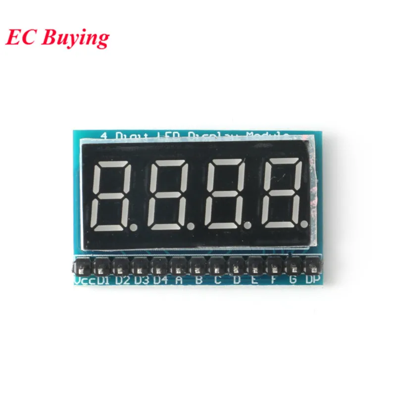 4 8-bitowy MAX7219 TM1638 LED Cyfrowy moduł lampowy Mikrokontroler z matrycą punktową Podświetlany wyświetlacz Interfejs szer — zdjęcie 4