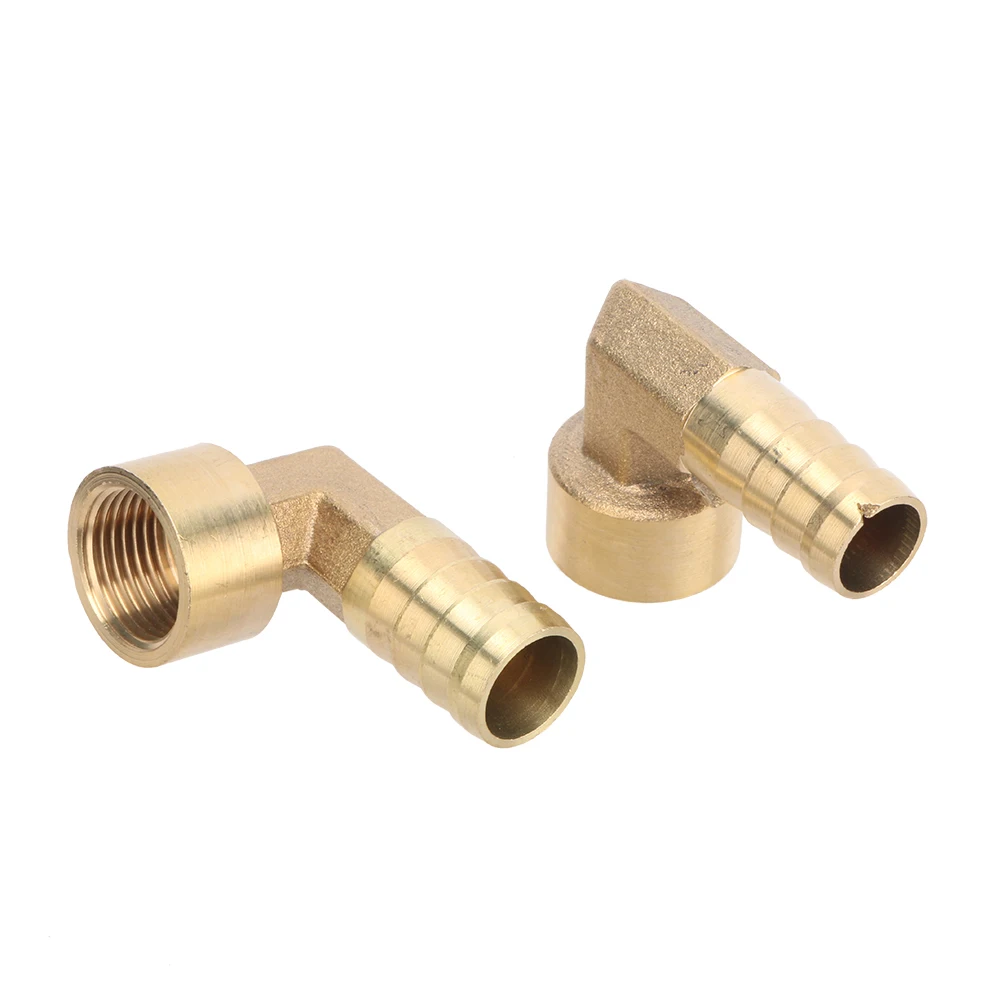 

3/8" Female Thread to 12mm 14mm Barbed Brass Hose Connector Water Pipe Fitting Pneumatic Accessories Plumbing Accessories 3 pcs