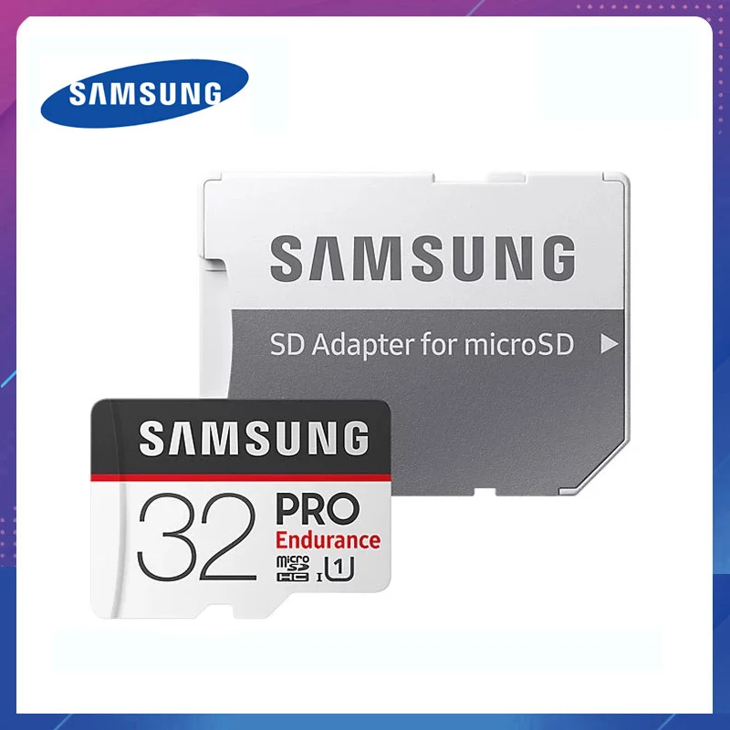 

Original SAMSUNG Micro SD Card PRO 32GB 64GB 128GB SDXC Endurance Memory Card SDHC Class 10 U1 High Speed UHS-I Microsd TF Card