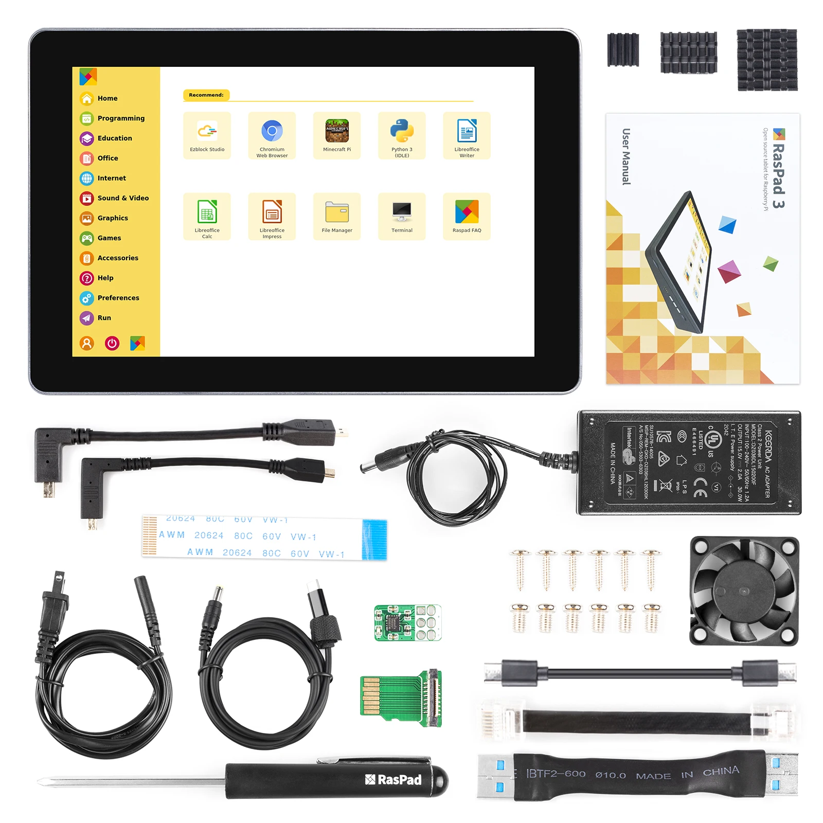 RasPad 3.0 - an All-in-One Tablet for Raspberry Pi with 10.1\