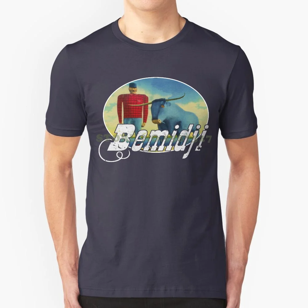 Bemidji 100% Pure Cotton T-Shirt Fargo Coen Brothers Movie Minnesota Midwest Snow Tv Bull Flannel Billy Bob Thornton Colin