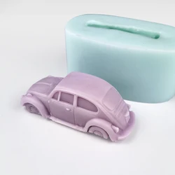 PRZY-Silicone Car Soap Molds, Fondant Toy, Handmade Candle Mould, Clay Resin