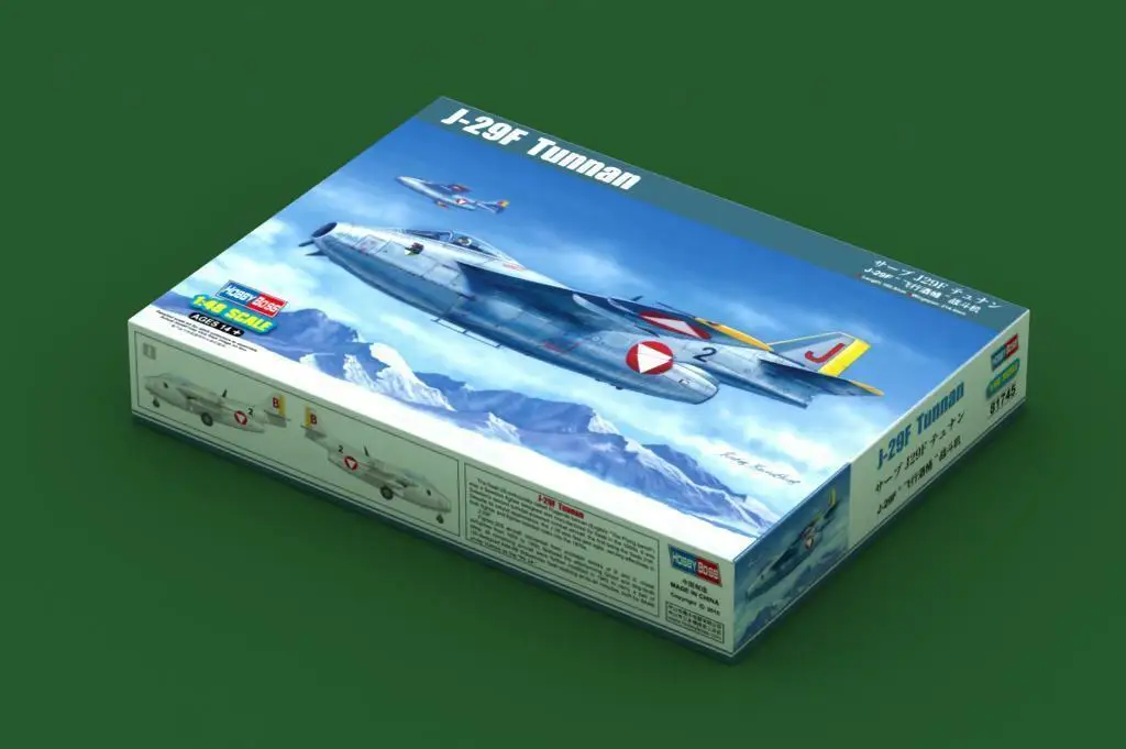 

Hobbyboss модель 81745 1/48 J-29F Tunnan модель комплект