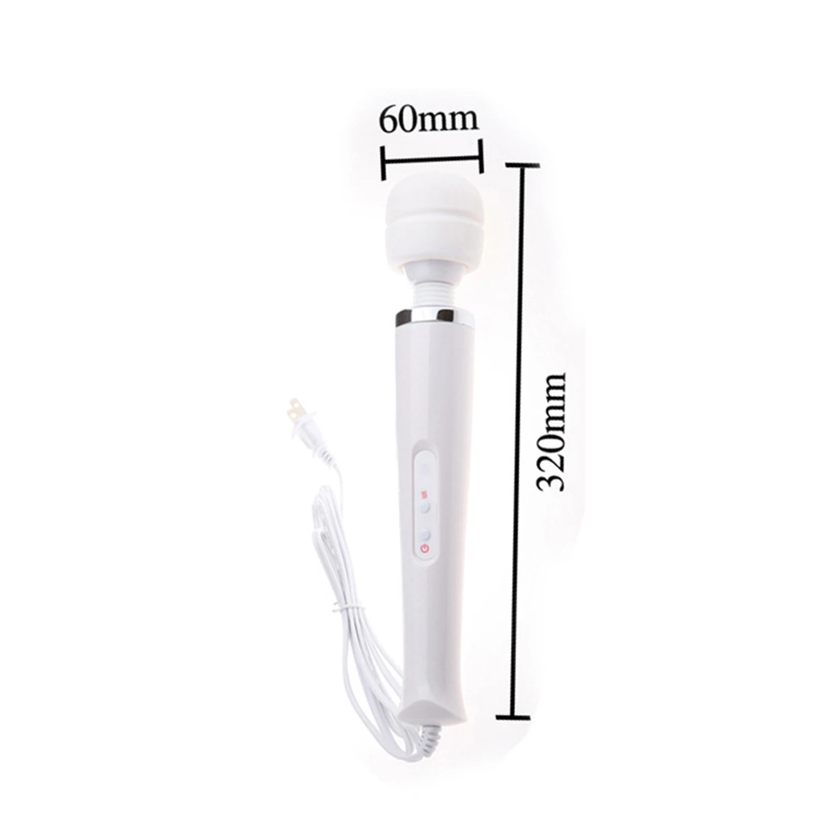 Wired Powerful Handheld Vibrator with Strong Vibrations Personal Sex Product for Female  Sex Toys 60X320mm TK-ing