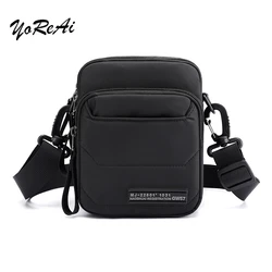 Bolsos de moda para hombre, bolso de hombro informal, bandolera de tendencia, elegante, informal, nuevo