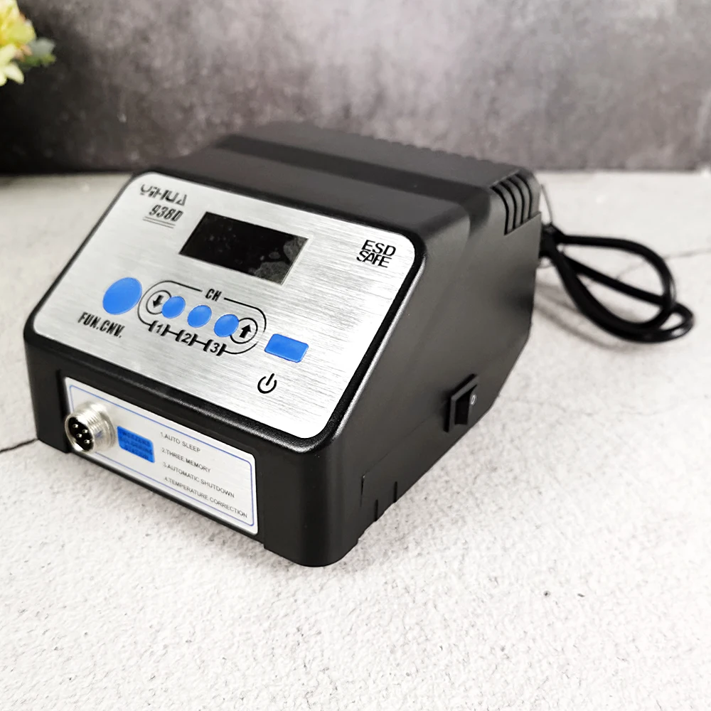 Smd Hot Pincet Soldeerstation Loodvrij 938D Led Display Soldeerbout Handvat Gebruikt In Reparatie Machine Reparatie Rework