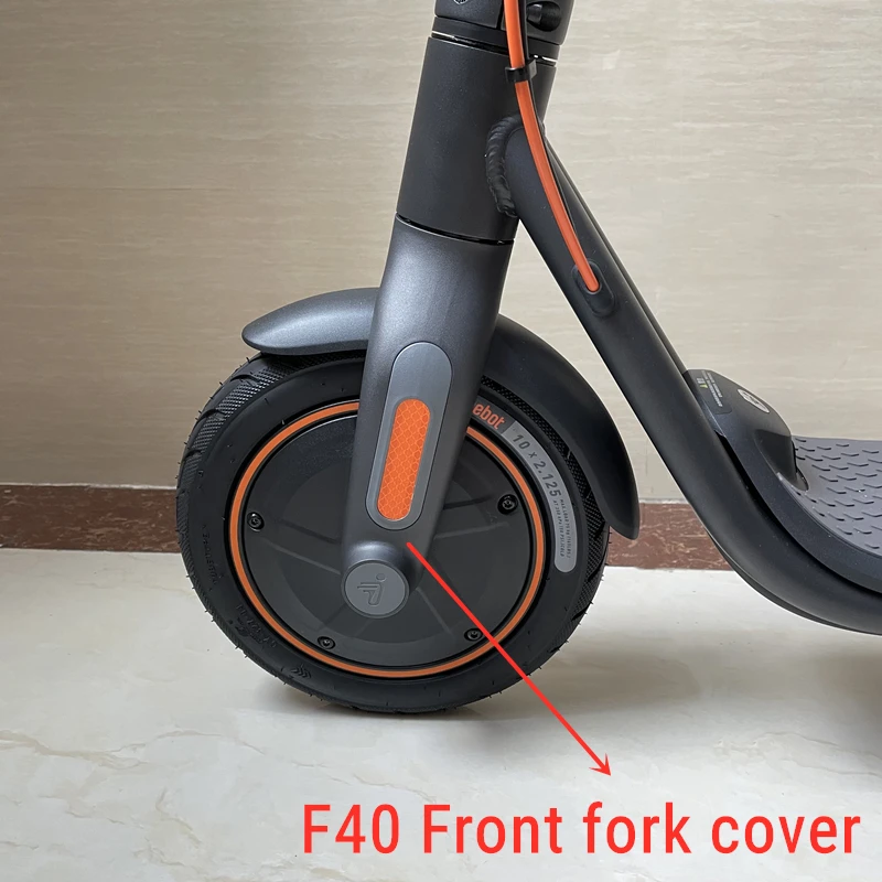 Original Front Fork Cover Decoration for Ninebot by Segway F40 Electric Scooter Small left-right short cover of front fork Parts