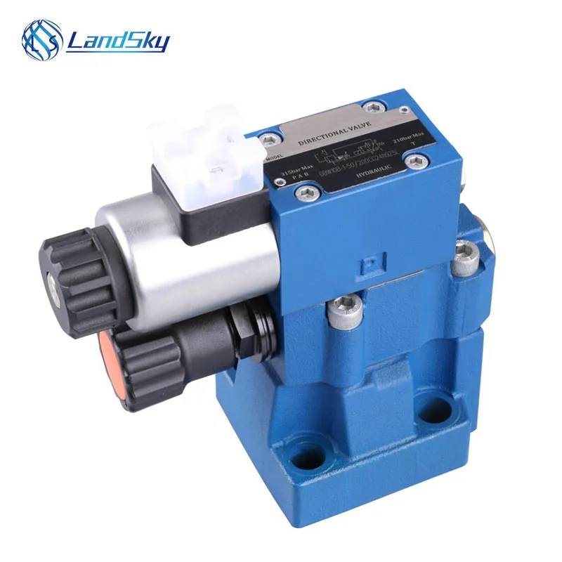 Pilot Operated Electromagnetic Spill Valve DBW10B-1-50/3156G24N9Z4 Hydraulic Relief   Solenoid