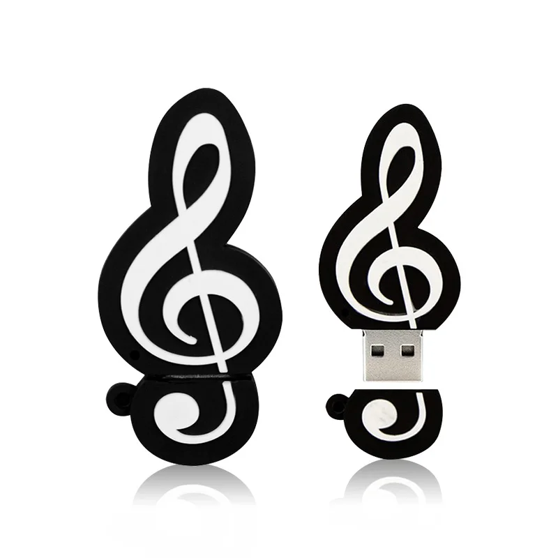 Microphone/Piano/Guitar/Cello/Musical Note/Organ Usb Flash Drive 2.0 Pen Drive Mini Flash Disk 32gb Pendrive U Disk Memory Stick