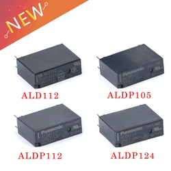 2PCS/lot Relay ALDP105 ALDP112 ALDP124 5V 12V 24V 5A 4PIN a group of normally open ALD112 12V 3A